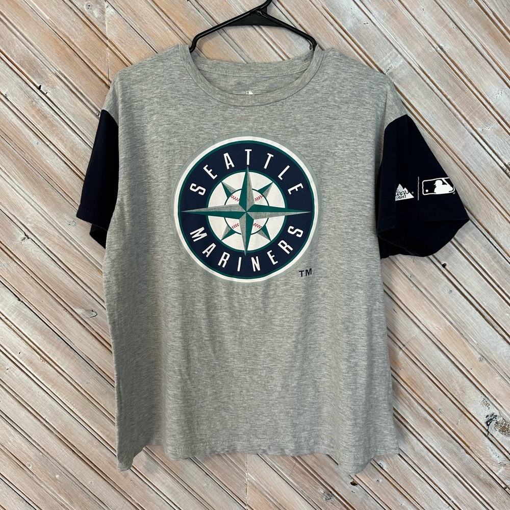 Genuine Merchandise Seattle Mariners MLB Gray T-Shirt